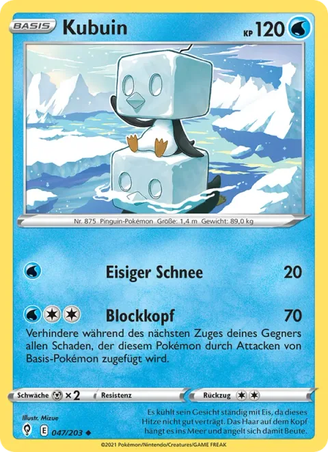 Eiscue [Icy Snow | Blockface]