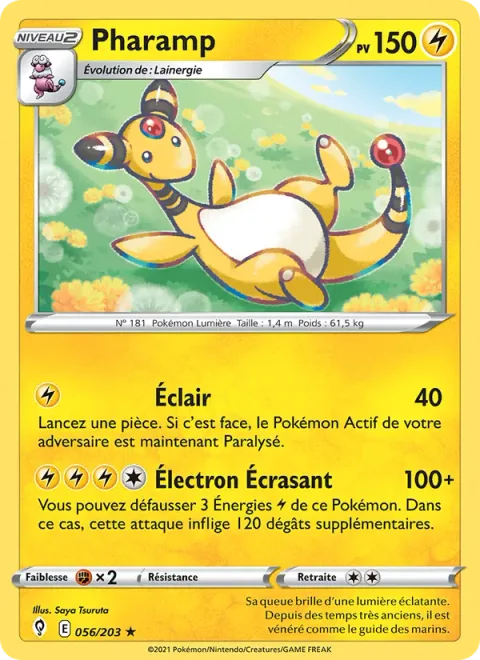 Ampharos [Thunder Shock | Electron Crush]