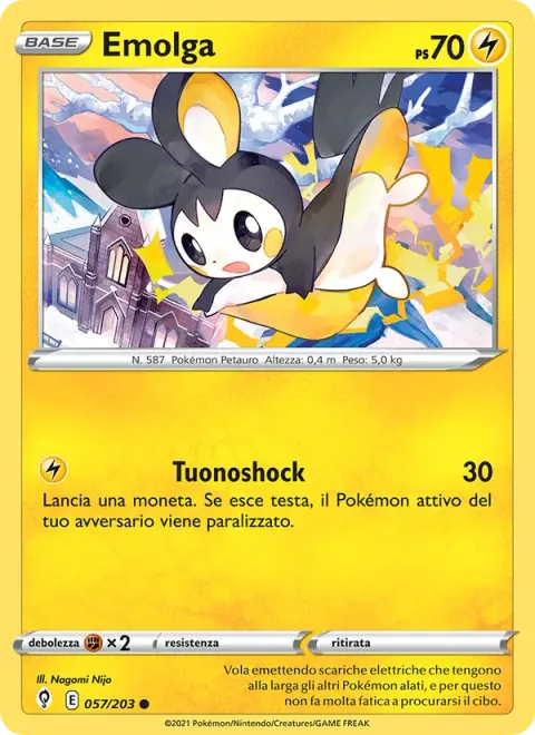 Emolga [Thunder Shock]