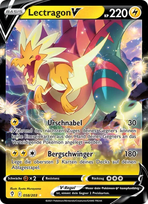 Dracozolt V [Primeval Beak | Mountain Swing]