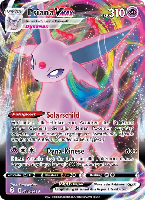 Espeon VMAX [Solar Revelation | Max Mindstorm]
