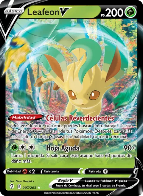 Leafeon V [Greening Cells | Leaf Blade]