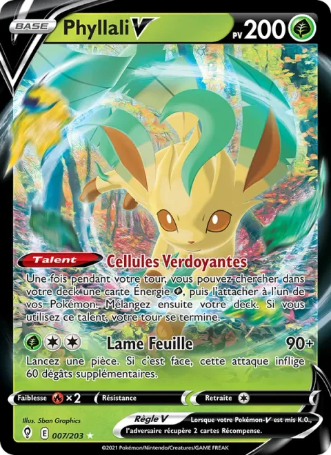 Leafeon V [Greening Cells | Leaf Blade]