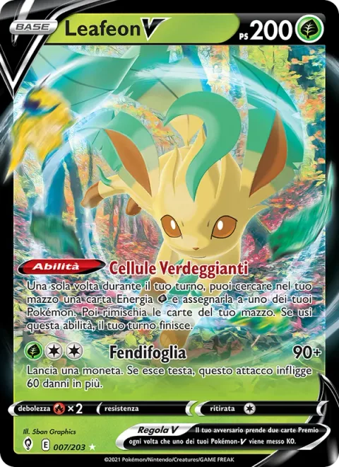 Leafeon V [Greening Cells | Leaf Blade]
