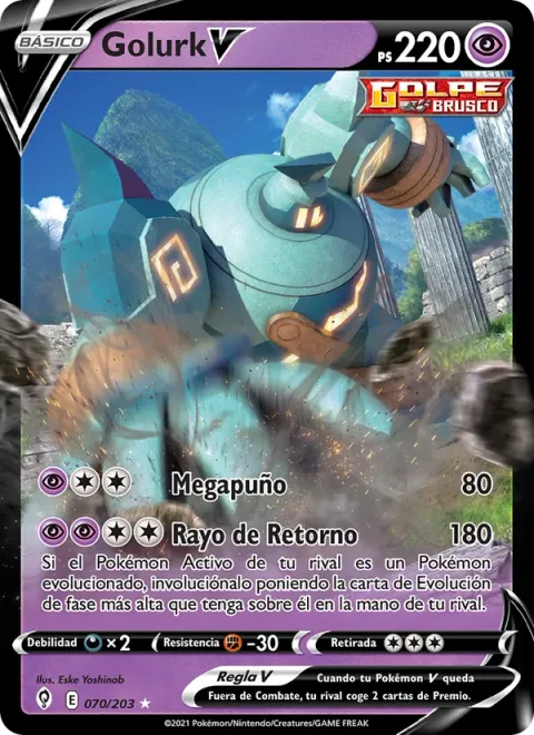 Golurk V [Mega Punch | Rewind Beam]