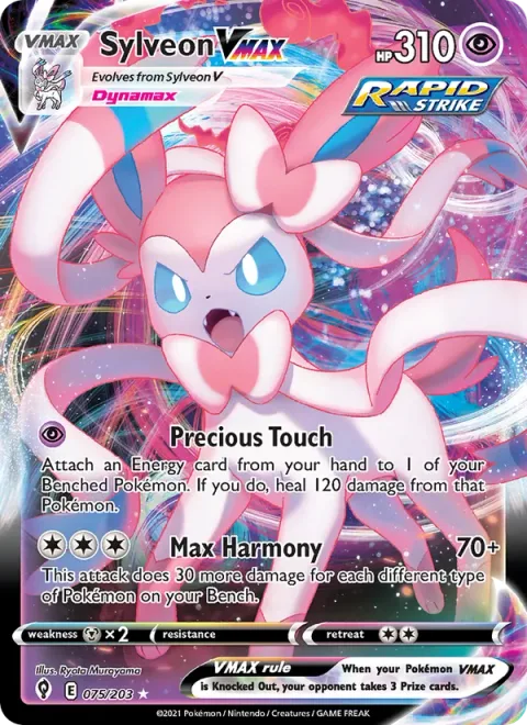 Sylveon VMAX [Precious Touch | Max Harmony]