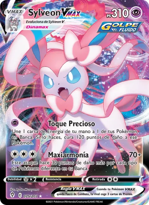 Sylveon VMAX [Precious Touch | Max Harmony]