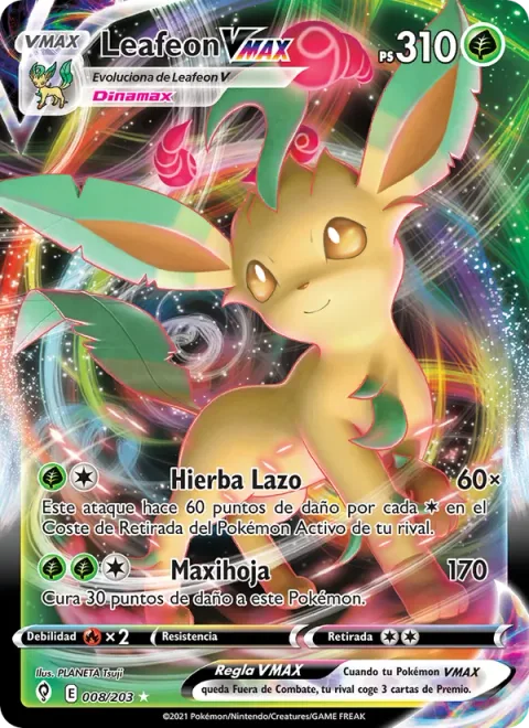 Leafeon VMAX [Grass Knot | Max Leaf]