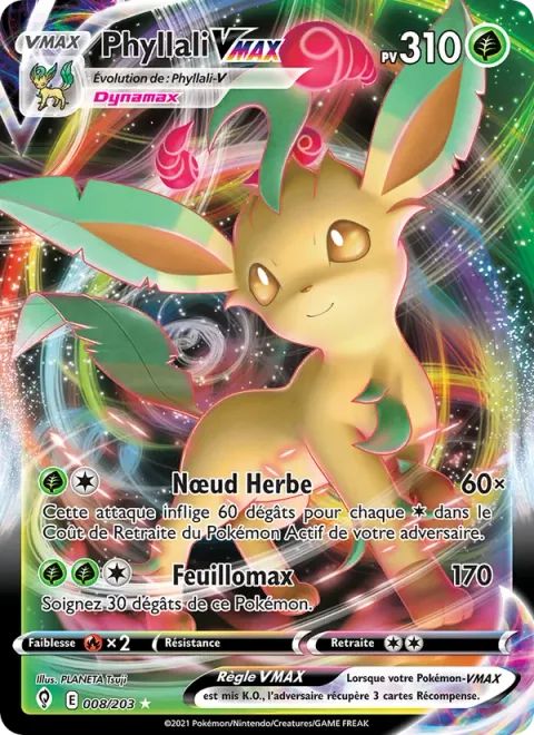 Leafeon VMAX [Grass Knot | Max Leaf]