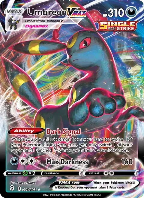 Umbreon VMAX [Dark Signal | Max Darkness]