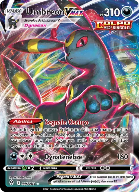Umbreon VMAX [Dark Signal | Max Darkness]