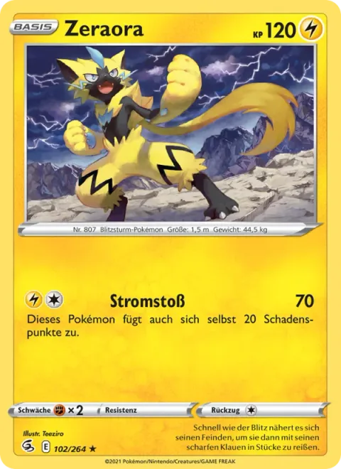 Zeraora [Wild Charge]