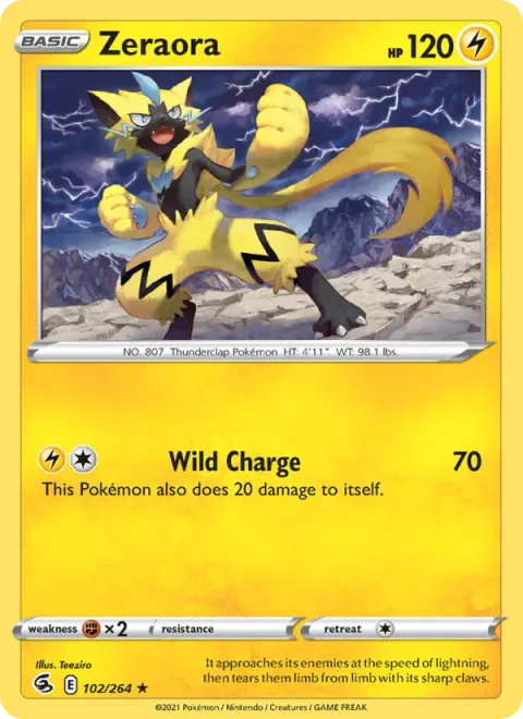 Zeraora [Wild Charge]