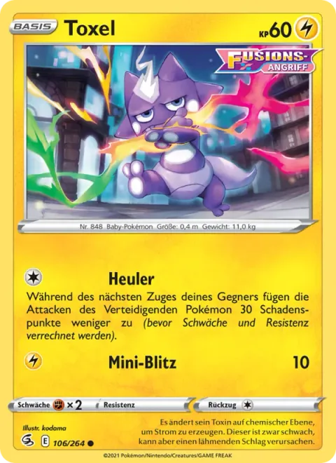 Toxel [Growl | Tiny Bolt]