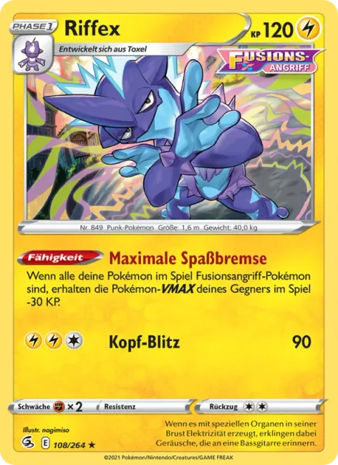 Toxtricity [Maximum Downer | Head Bolt]