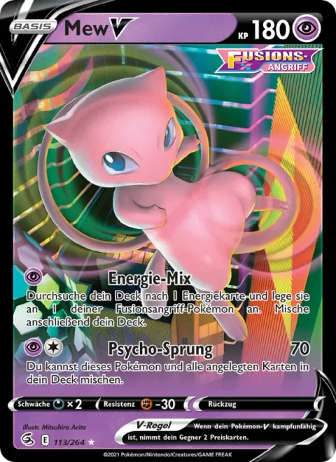 Mew V [Energy Mix | Psychic Leap]