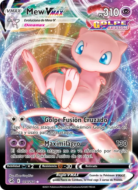 Mew VMAX [Cross Fusion Strike | Max Miracle]