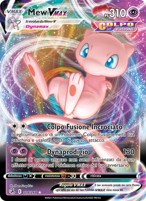Mew VMAX [Cross Fusion Strike | Max Miracle]