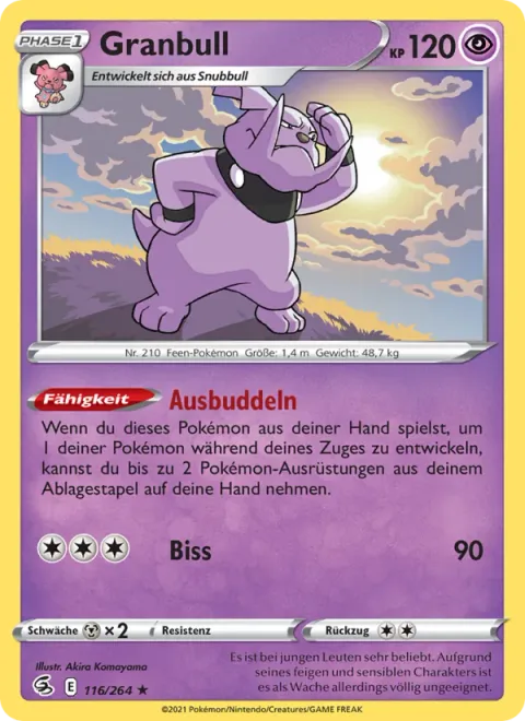 Granbull [Dig Up | Bite]