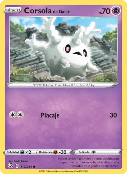 Galarian Corsola [Tackle]