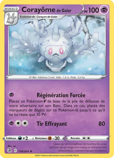 Galarian Cursola [Force Regeneration | Spooky Shot]