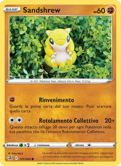Sandshrew [Dig It Up | Let's All Rollout]