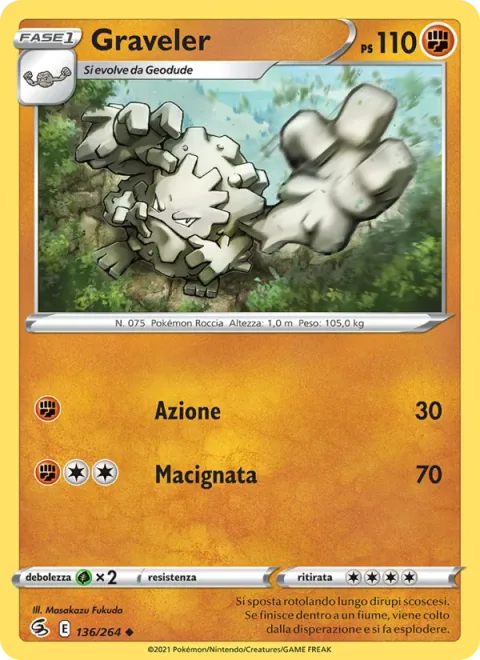 Graveler [Tackle | Boulder Crush]