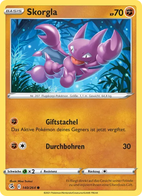 Gligar [Poison Sting | Pierce]