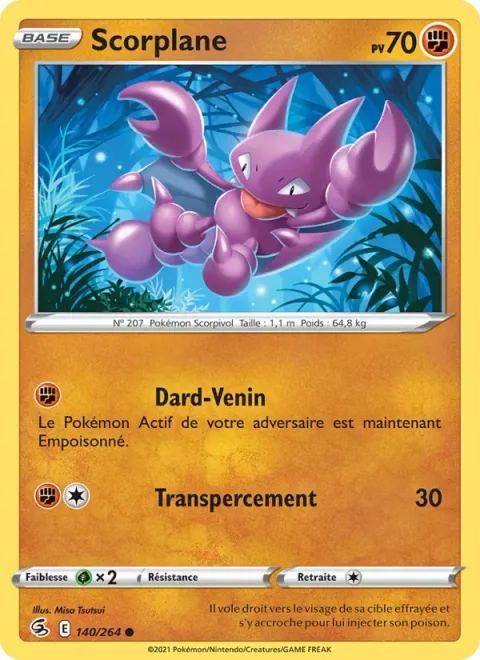 Gligar [Poison Sting | Pierce]