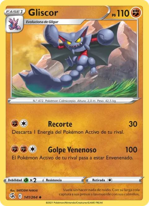 Gliscor [Cut Down | Venomous Hit]