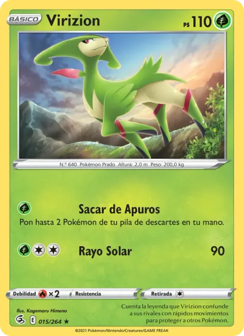 Virizion [Bail Out | Solar Beam]