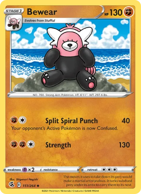 Bewear [Split Spiral Punch | Strength]