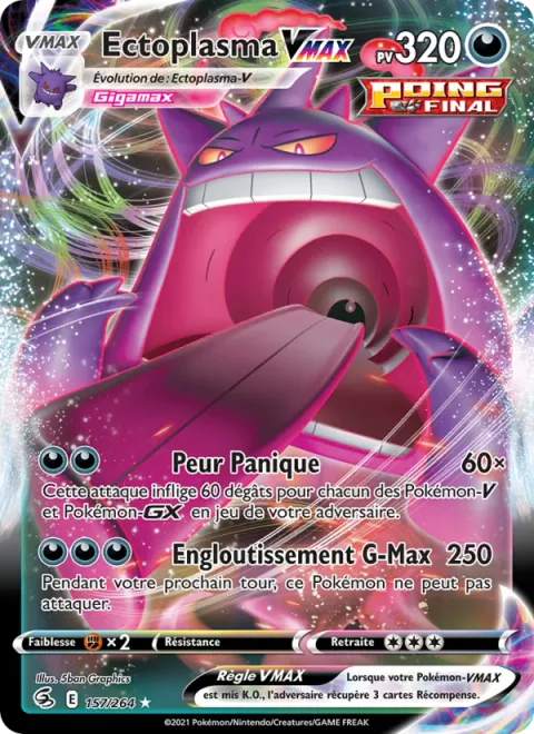 Gengar VMAX [Fear and Panic | G-Max Swallow Up]