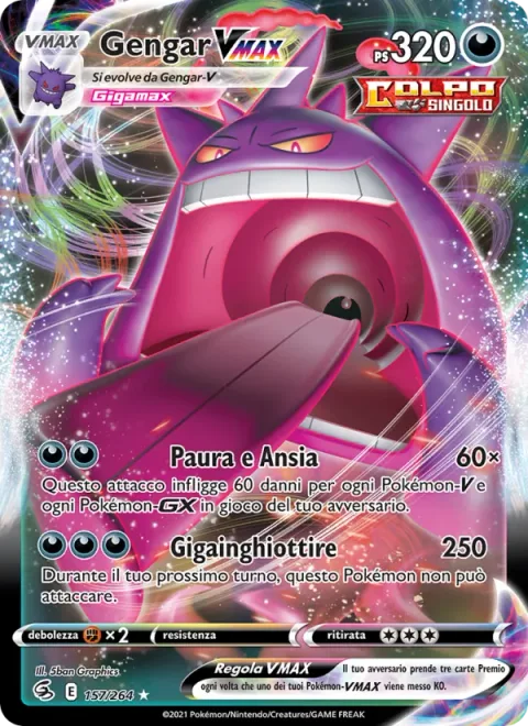 Gengar VMAX [Fear and Panic | G-Max Swallow Up]