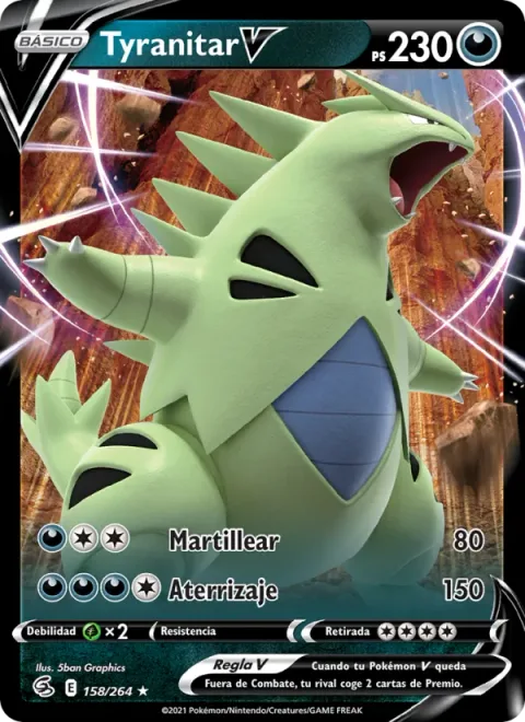 Tyranitar V [Hammer In | Land Crush]