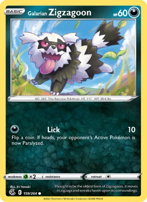 Galarian Zigzagoon [Lick]