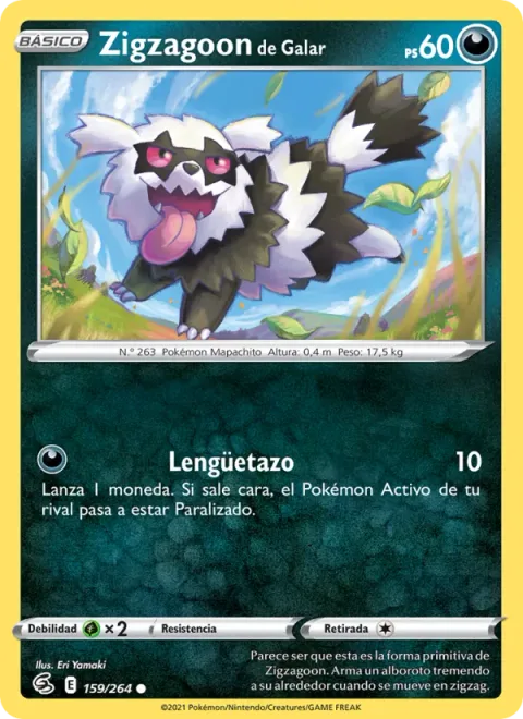 Galarian Zigzagoon [Lick]