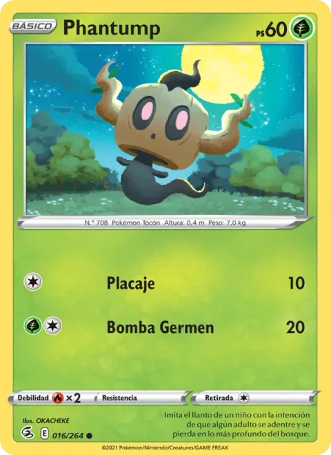 Phantump [Tackle | Seed Bomb]