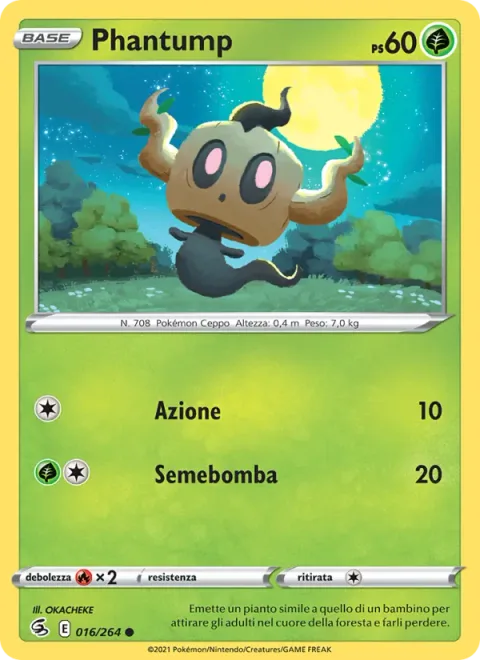 Phantump [Tackle | Seed Bomb]