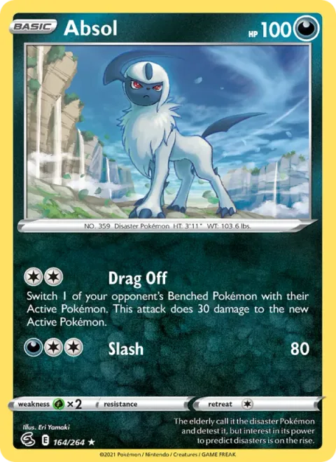 Absol [Drag Off | Slash]