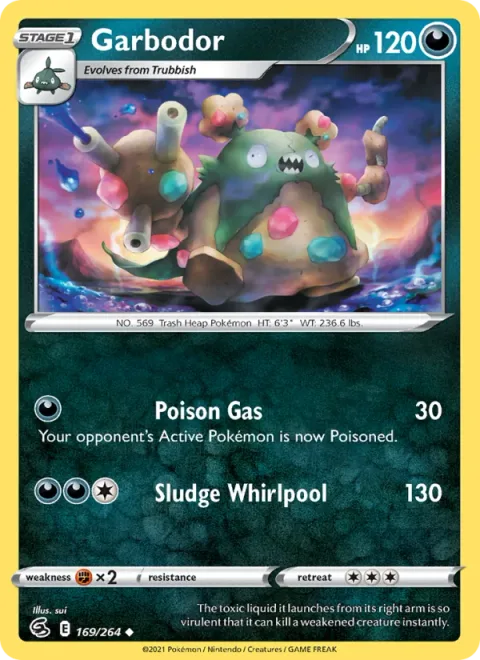 Garbodor [Poison Gas | Sludge Whirlpool]