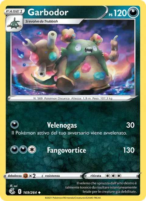 Garbodor [Poison Gas | Sludge Whirlpool]
