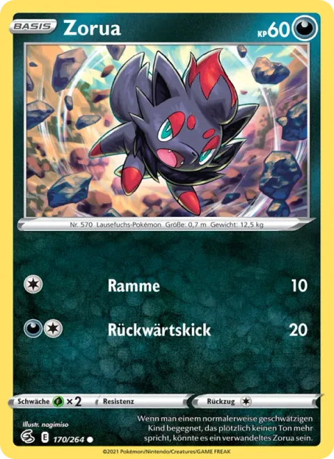Zorua [Ram | Rear Kick]