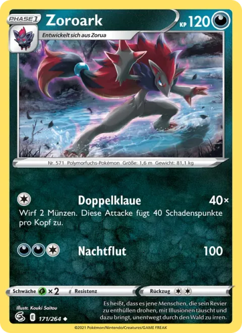 Zoroark [Double Claw | Night Daze]