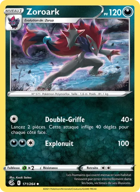 Zoroark [Double Claw | Night Daze]