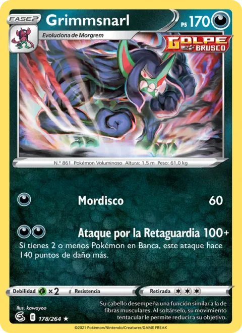 Grimmsnarl [Bite | Rear Attack]