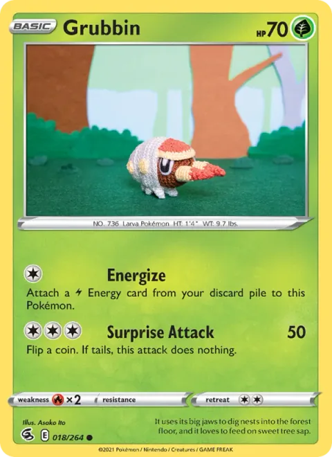 Grubbin [Energize | Surprise Attack]