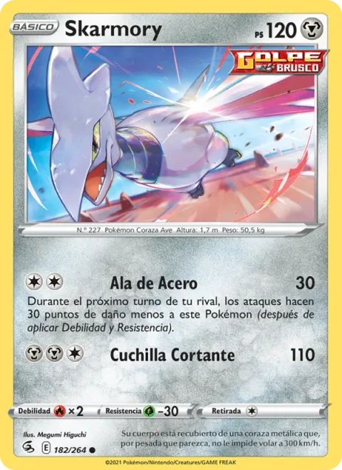 Skarmory [Steel Wing | Slicing Blade]