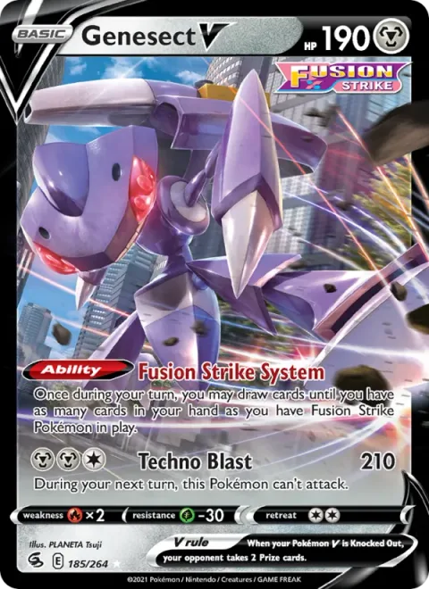 Genesect V [Fusion Strike System | Techno Blast]