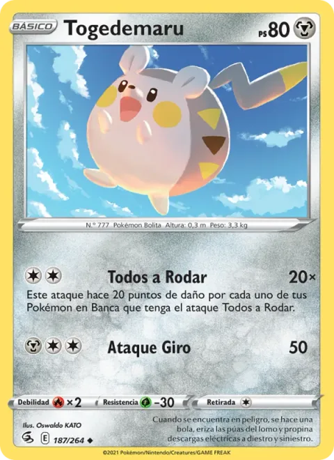 Togedemaru [Let's All Rollout | Rolling Attack]